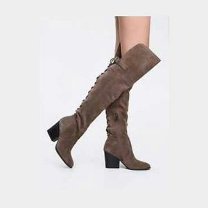 Circus by Sam Edelman Tatum brown suede boots, 6